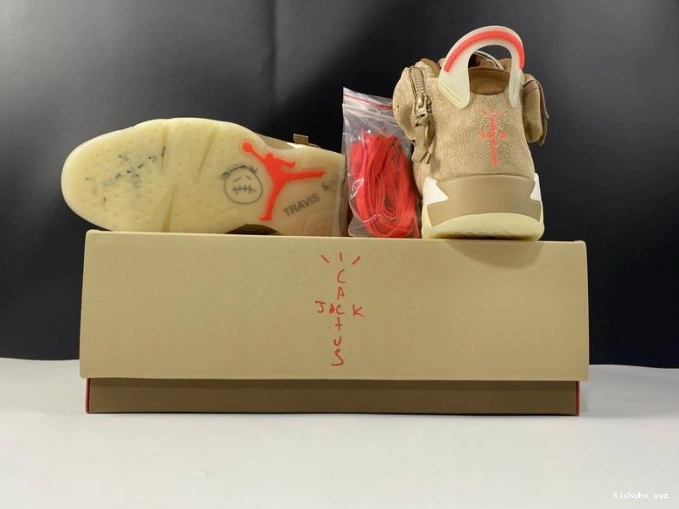 British Scott Retro Jordan DH0690-200 6 Air Khaki Travis 0726